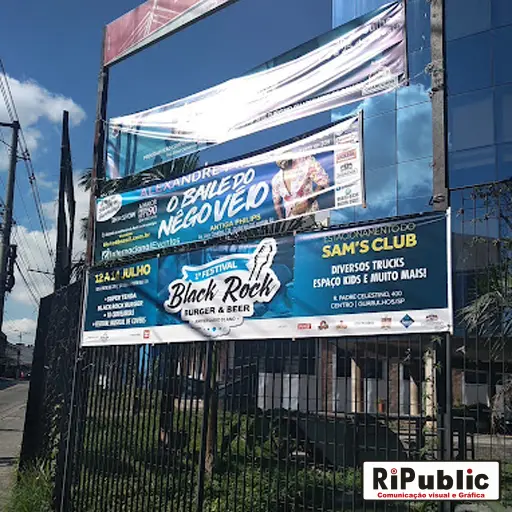 Publicidade visual gráfica para eventos